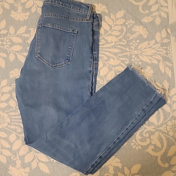 Women's High-Rise Straight Jeans - Picture 1 of 5